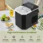 High-Performance Ice Maker:

* 6-13 min Fast Ice Making
* 1.3 lbs Ice Storage
* 26.5 lbs Daily Ice Output
* 9 Pcs Ice Per Cycle
* 4-6 H Keep Cold