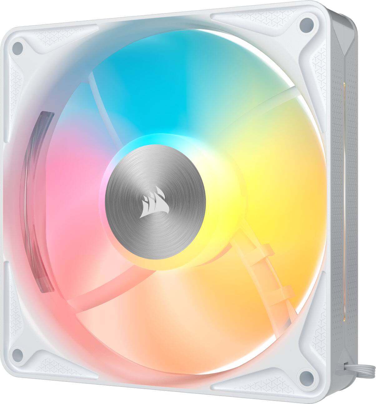 Alt View 1. CORSAIR - CORSAIR RS120 II ARGB 120mm PWM Fan - White.