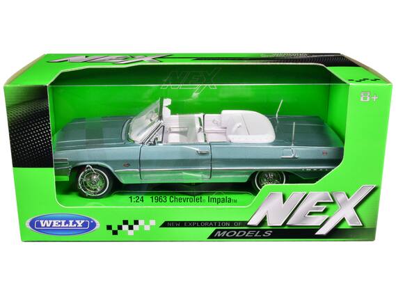 NEX
1:24 1963 Chevrolet Impala™
NEW EXPLORATION OF MODELS
WELLY
8+