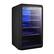 Alt View 4. Magic Chef - 3.4-Cu. Ft. Retro Beverage Cooler - Black.