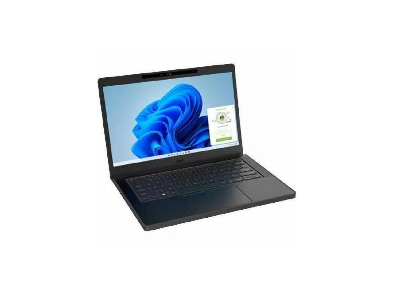 Alt View 4. Acer - Acer TravelMate B5 14 B514-31-G2 - Intel Core 3 N355 - 8GB - 256GB SSD - Windows 11 Pro Edu - Black.