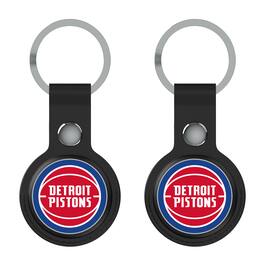 Keyscaper - Detroit Pistons Two-Pack AirTag Holders - Black