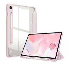 Stock Preferred - Hybrid Slim Case for Samsung Galaxy Tab S10 FE / S9 FE 5G 10.9" & S9 11" - Pink