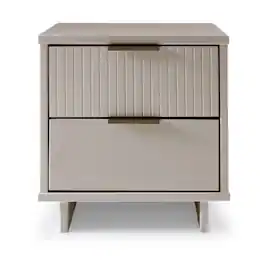 Manhattan Comfort - Granville Modern 18" Nightstand - Light Gray