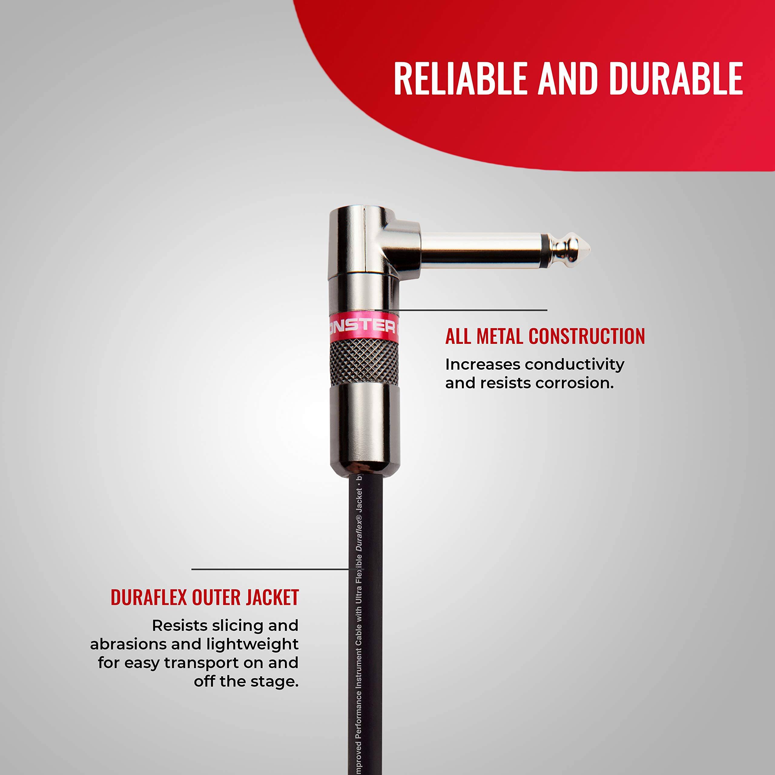 RELIABLE AND DURABLE

ALL METAL CONSTRUCTION
Increases conductivity and resists corrosion.

DURAFLEX OUTER JACKET
Resists slicing and abrasions and is lightweight for easy transport on and off the stage.