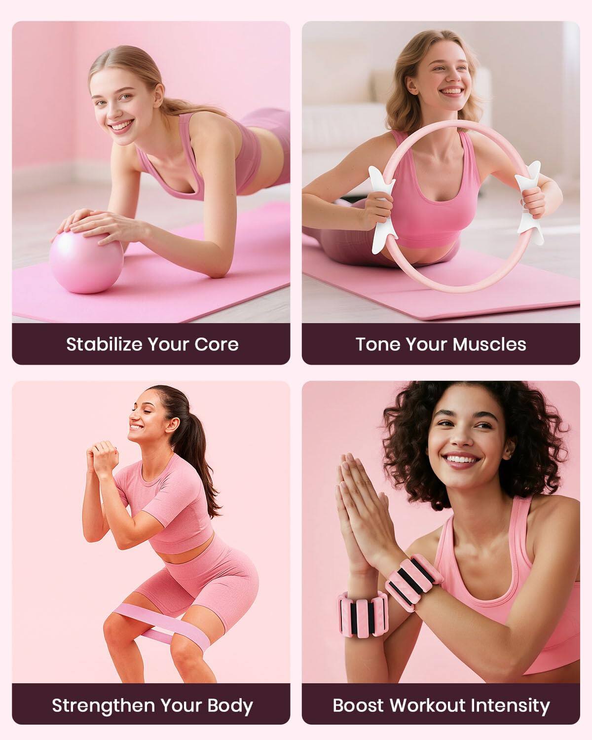 - Stabilize Your Core
- Tone Your Muscles
- Strengthen Your Body
- Boost Workout Intensity
