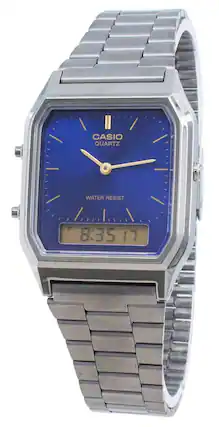 CASIO QUARTZ
WATER RESIST
8:35 17