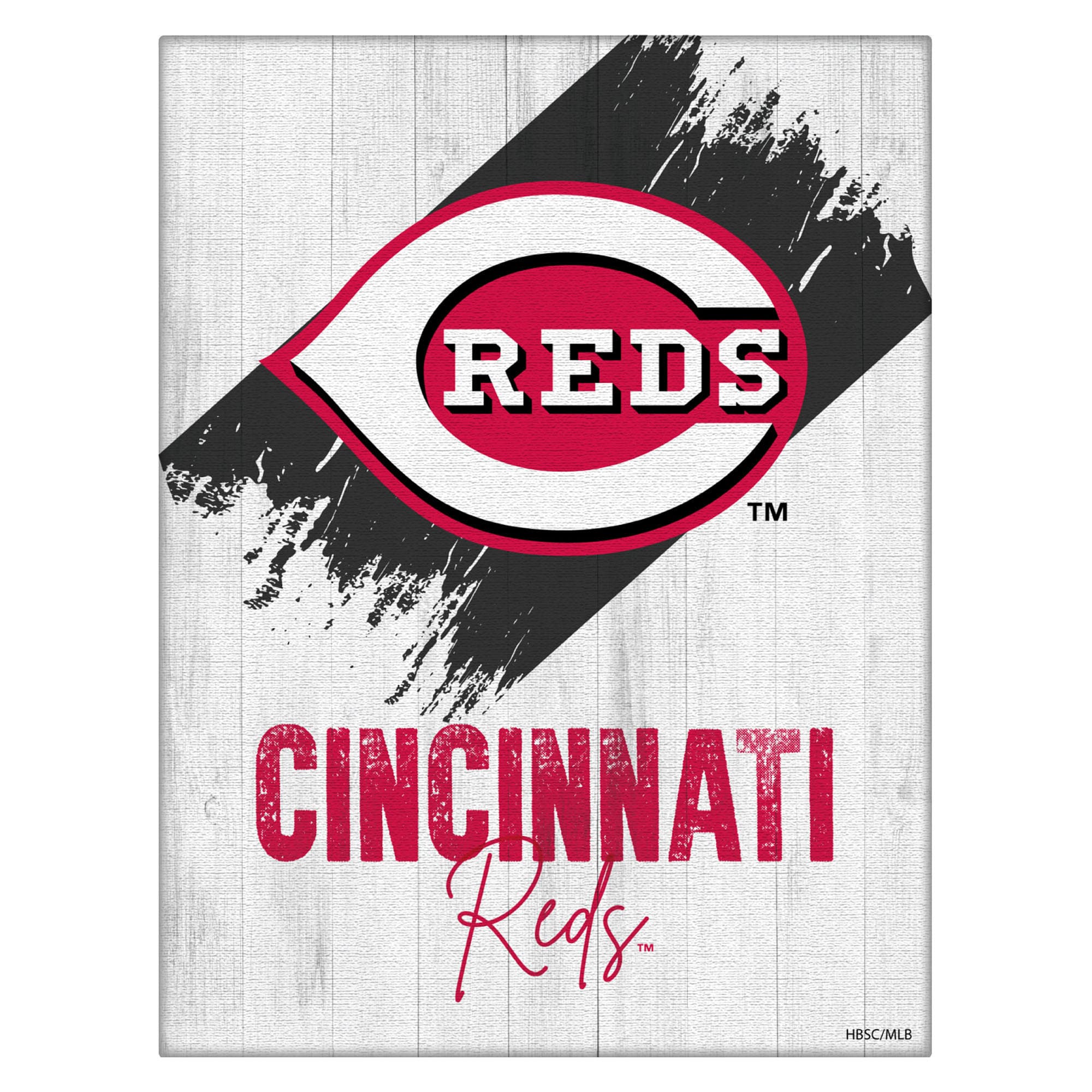 Cincinnati Reds 15" x 20" Team Canvas Wall Art
