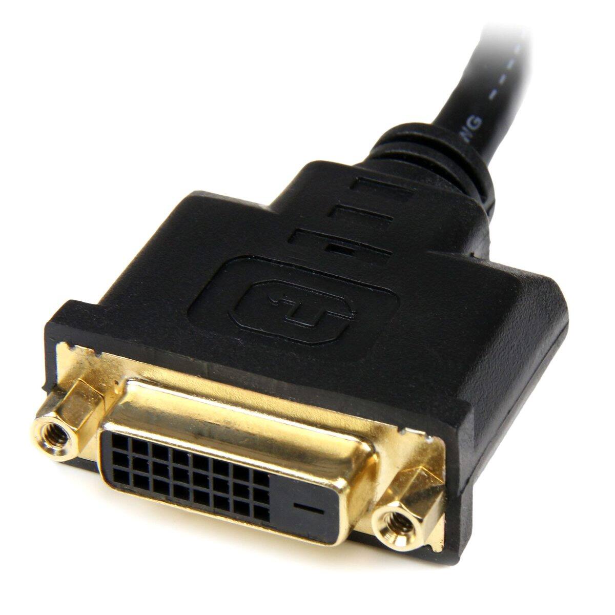 Alt View 2. StarTech.com - StarTech 8" HDMI Male to DVI-D Female Video Cable Adapter, 28 AWG.