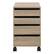 Front. OSP Home Furnishings - Holly Mobile Storage Cart - River Oak.