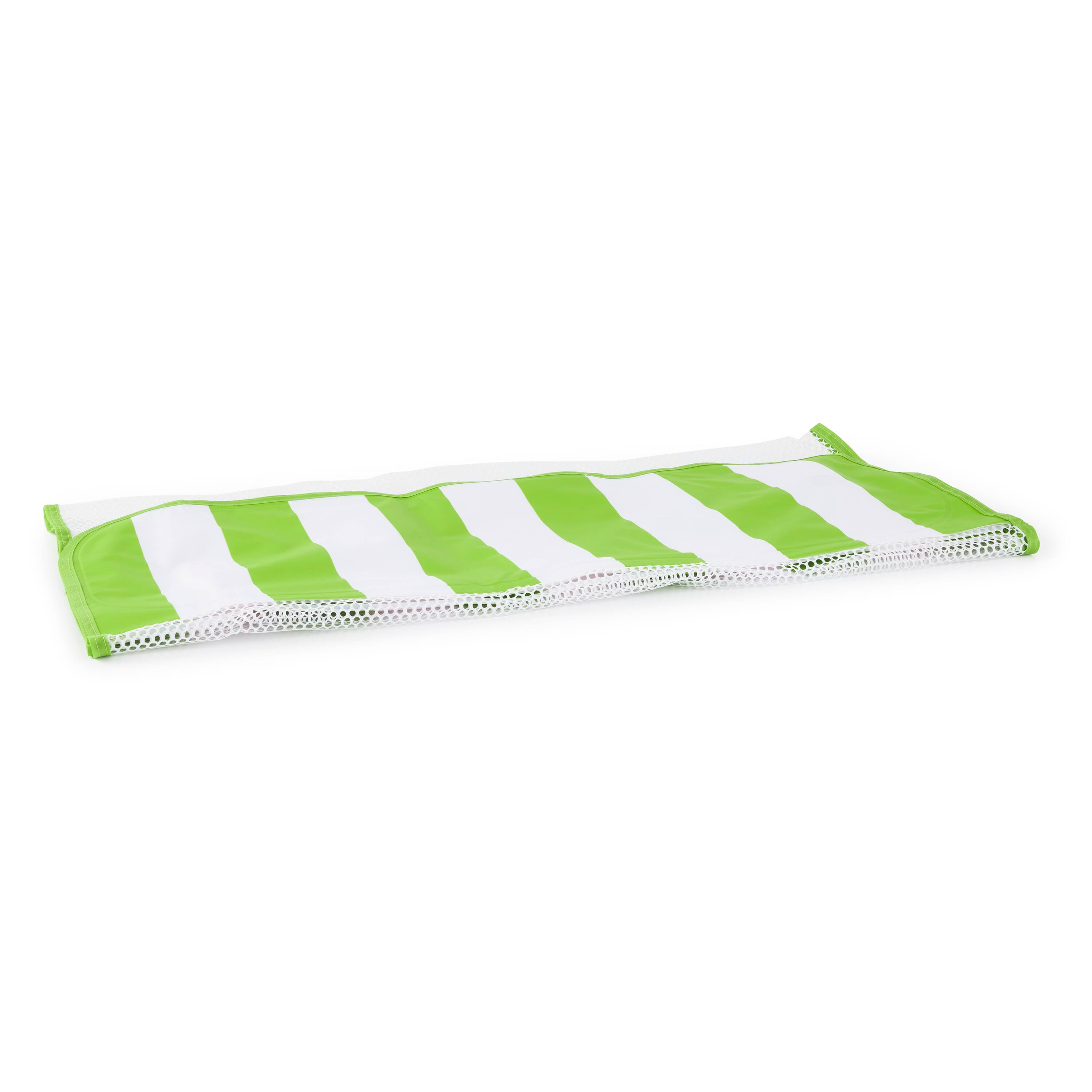 Alt View 10. Aqua - Aqua Monterey Water Inflatable 4-in-1 Pool Hammock Lounger, Lime Green (2 Pack) - Lime green/white.