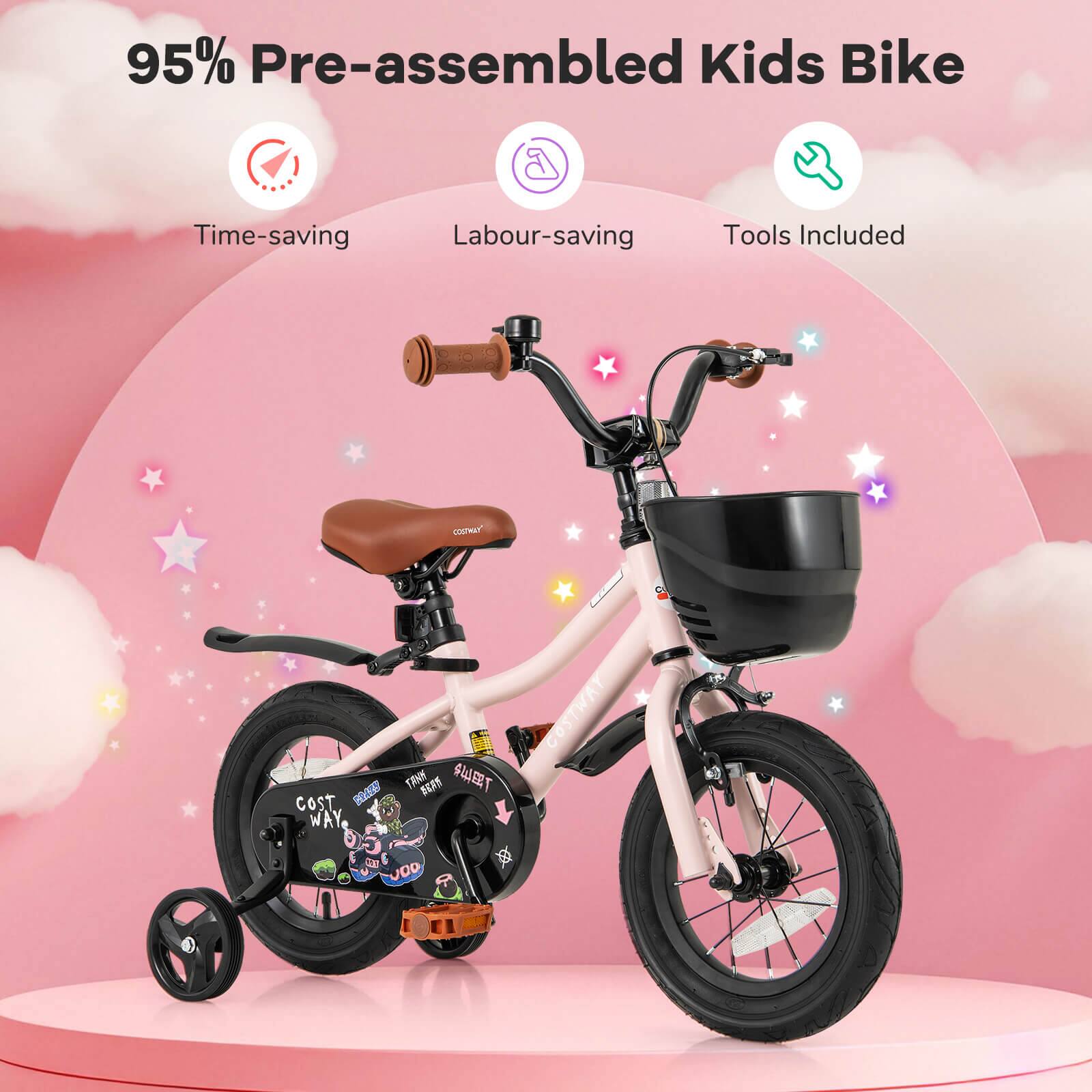 95% Pre-assembled Kids Bike

- Time-saving
- Labour-saving
- Tools Included