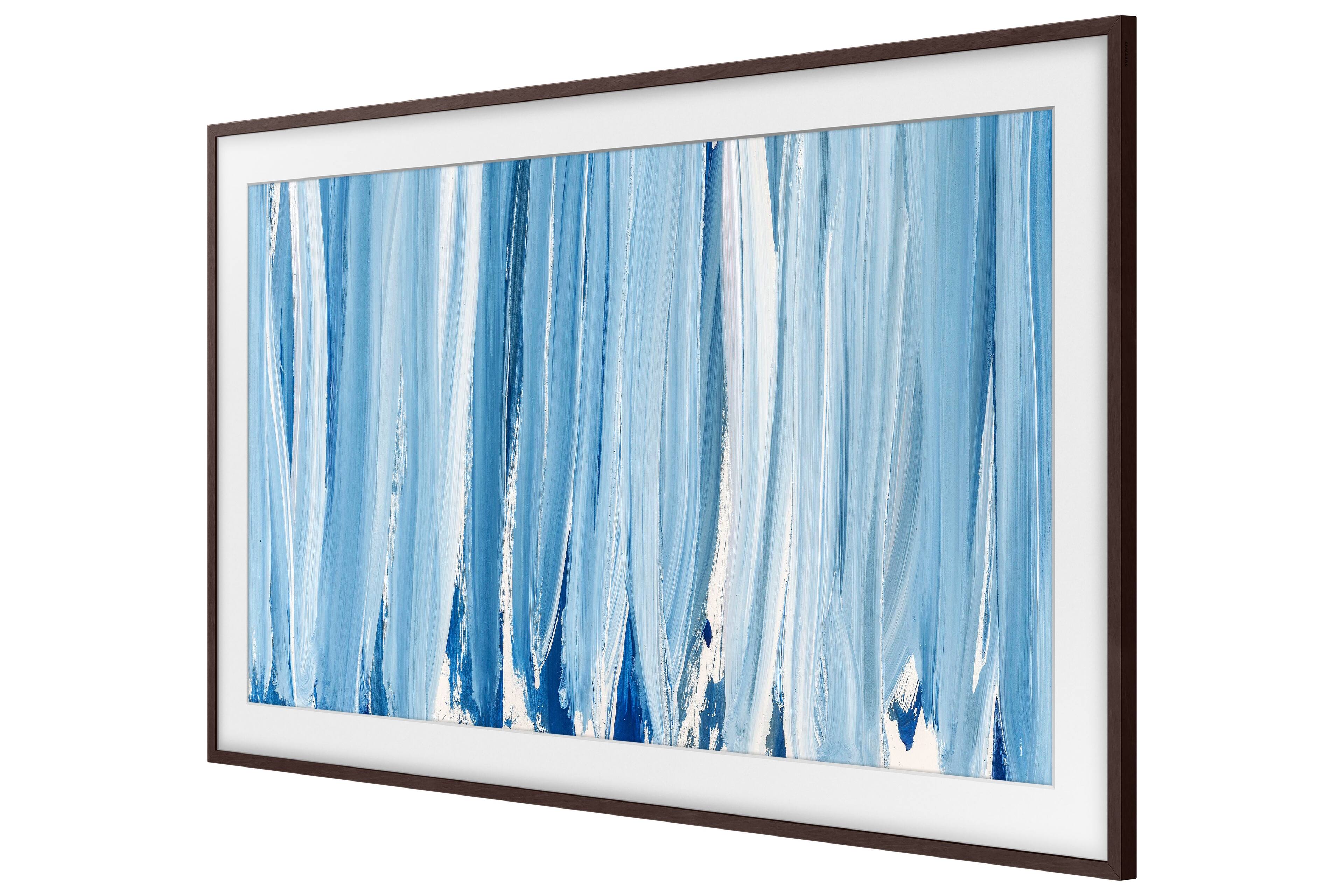 Alt View 11. Samsung - 85" The Frame Customizable Bezel - Modern Brown - Brown.