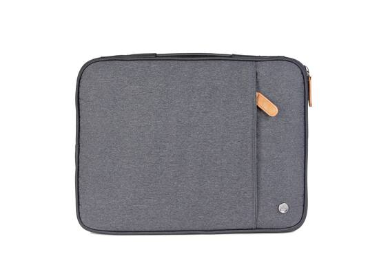 PKG Stuff Sleeve for 14 Laptop Dark Grey Tan PKG LS01 13 RD DG1TN SCE DGRY Best Buy