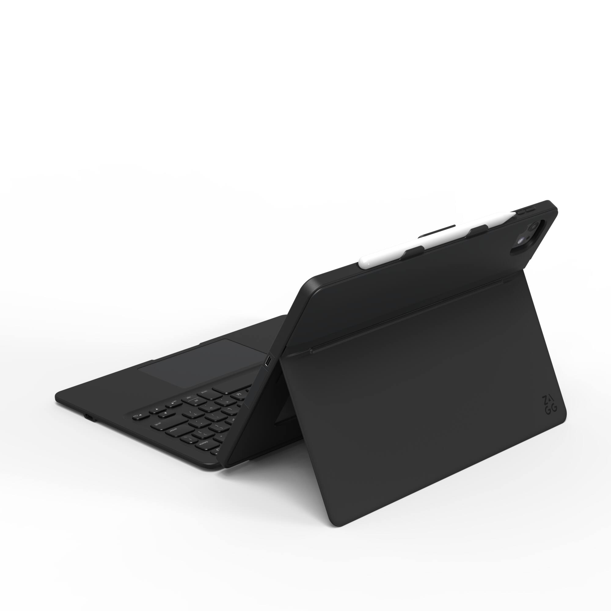 Alt View 7. ZAGG - Pro Keys 2 Connect Apple iPad Pro 13 Apple iPad Air (M3) 13" 2025, (M2) 13" 2024 - Black.
