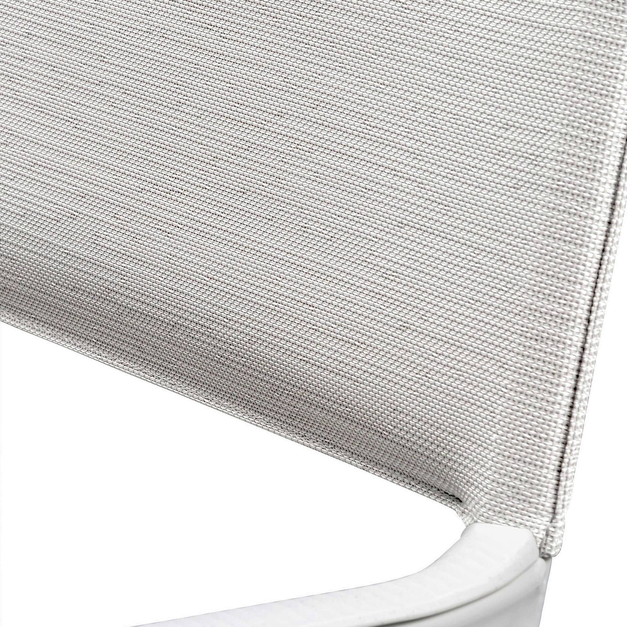 Alt View 3. Lafuma - Lafuma Batyline Duo ORON Durable Outdoor Dining Armchair, Sand/Pebble (Set of 2) - Sand Frame - Galet, Set of 2.