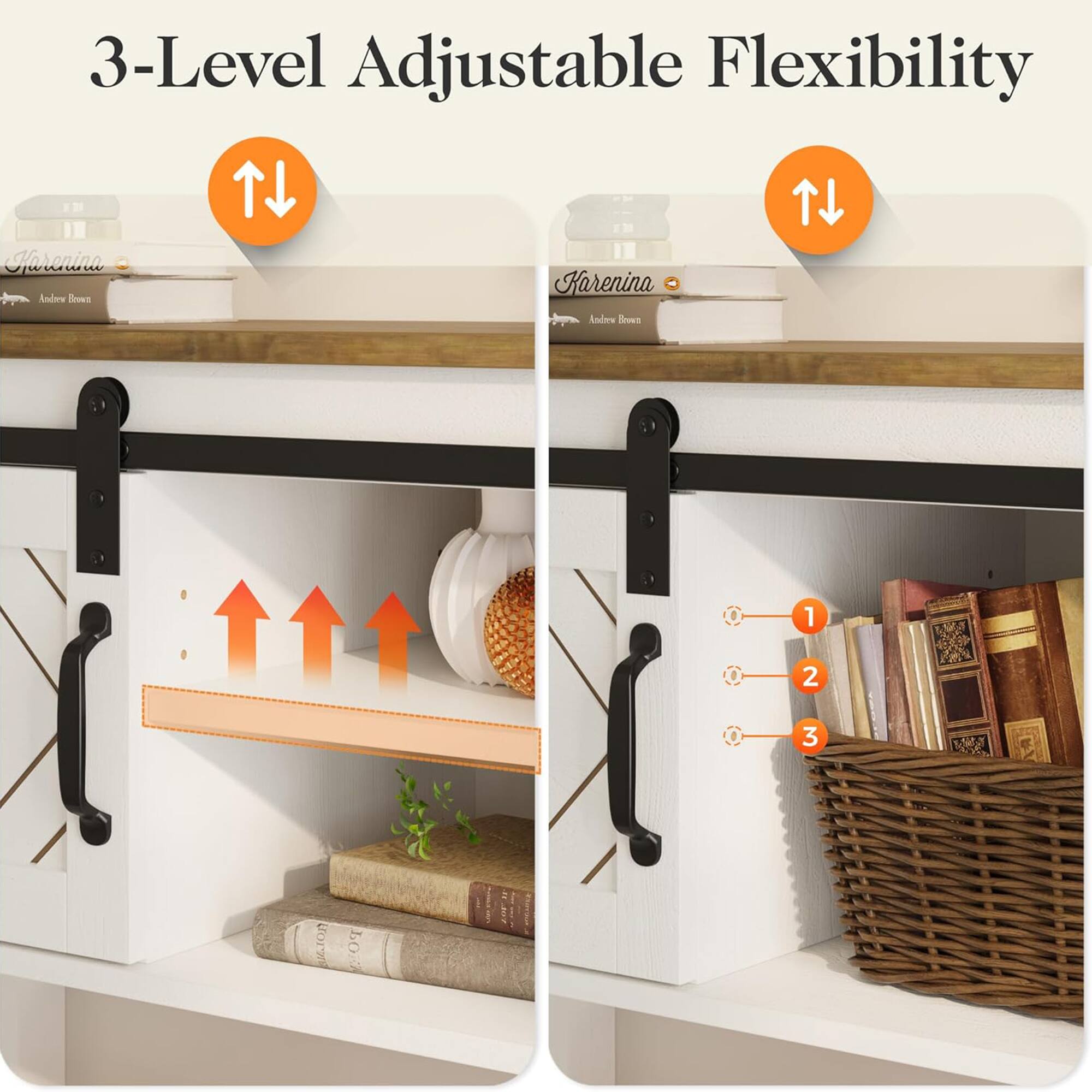 3-Level Adjustable Flexibility