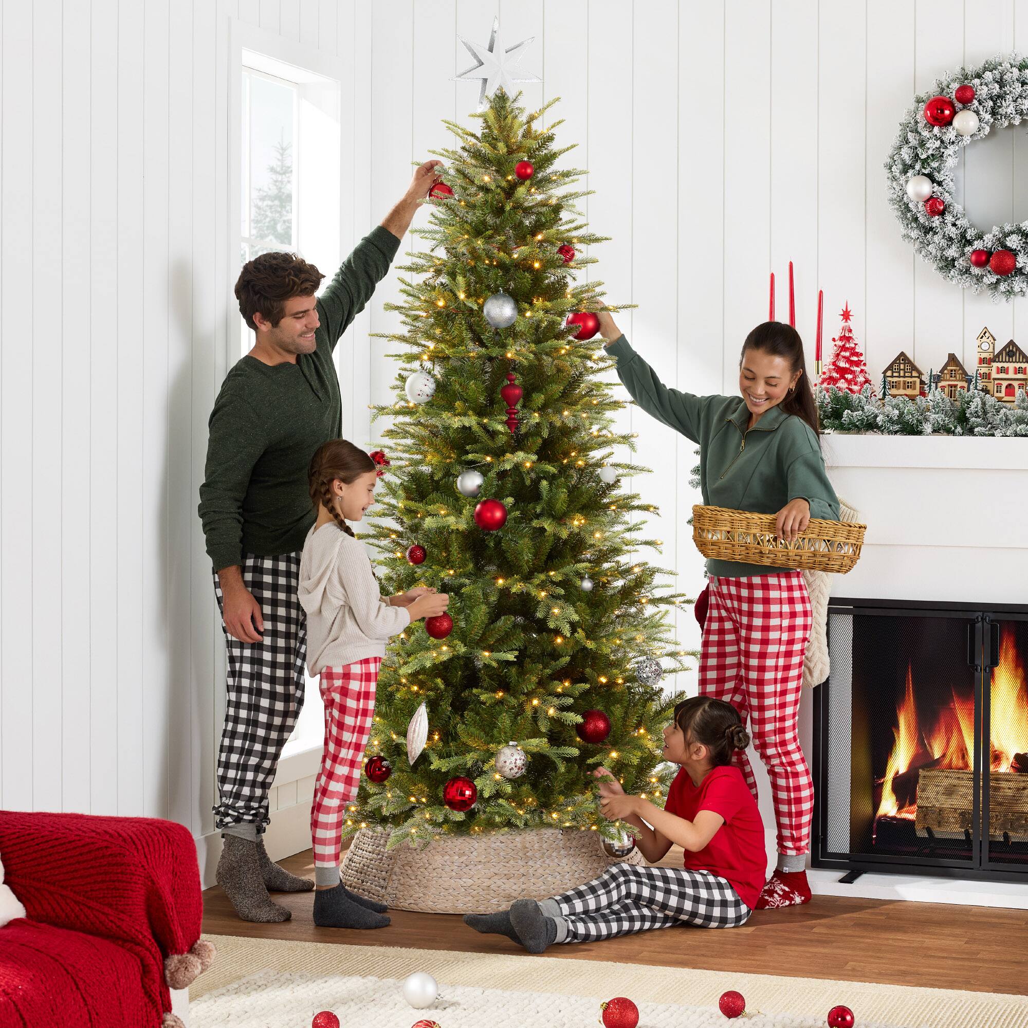 Alt View 5. Best Choice Products - Best Choice Products 12ft Pre-Lit Artificial Aspen Noble Fir Christmas Tree w/ 5,748 Branch Tips, 1000 LED Lights - Green.