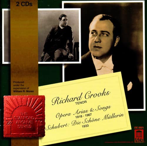 Richard Crooks - Opera Arias & Songs  - COMPACT DISCS