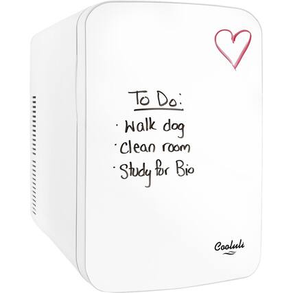 Front. Cooluli - Vibe 0.5 Cu. Ft. Mini Fridge - White.