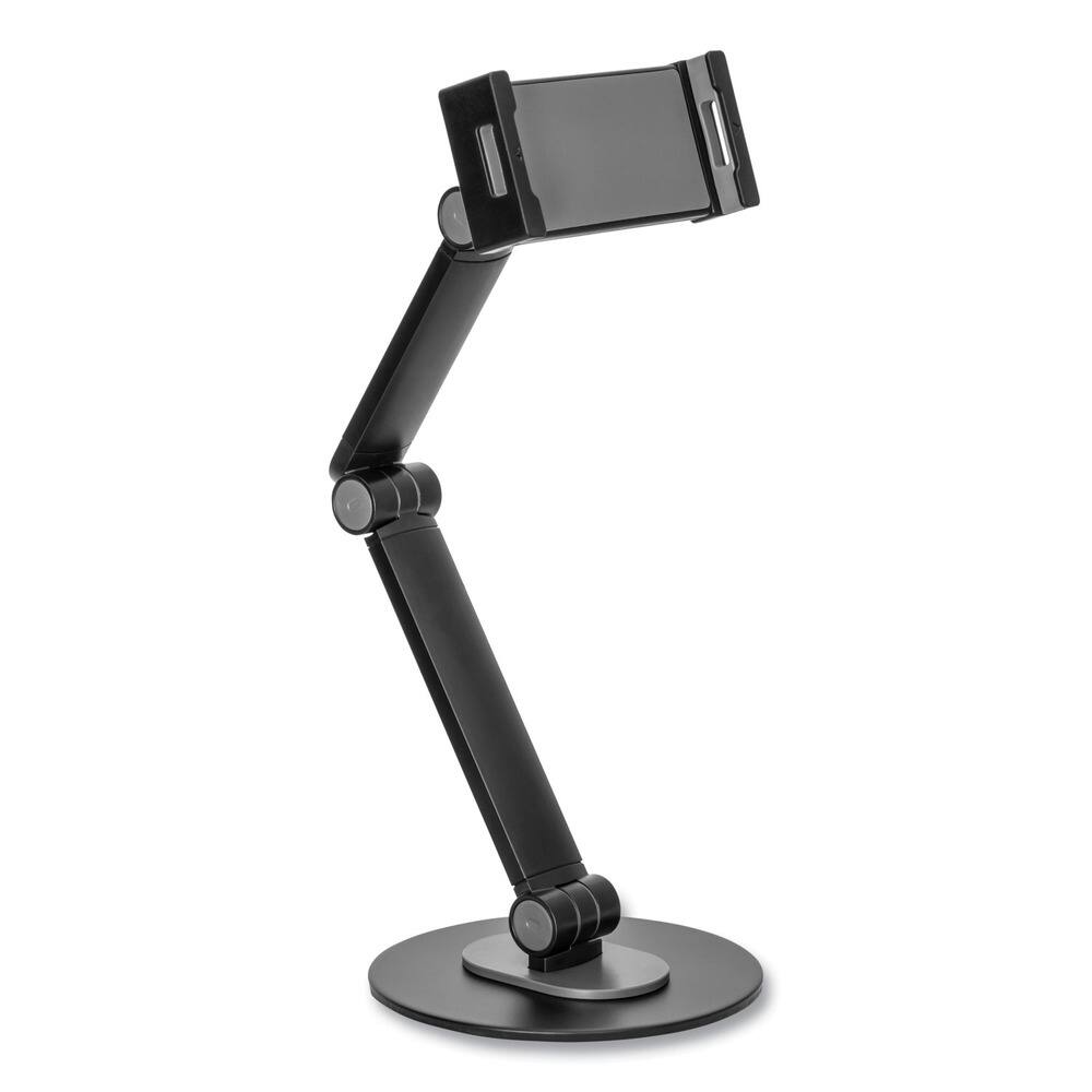 Angle. KanTek - TS820 Desktop Stand Tablet and Phone Stand - Black - Black.