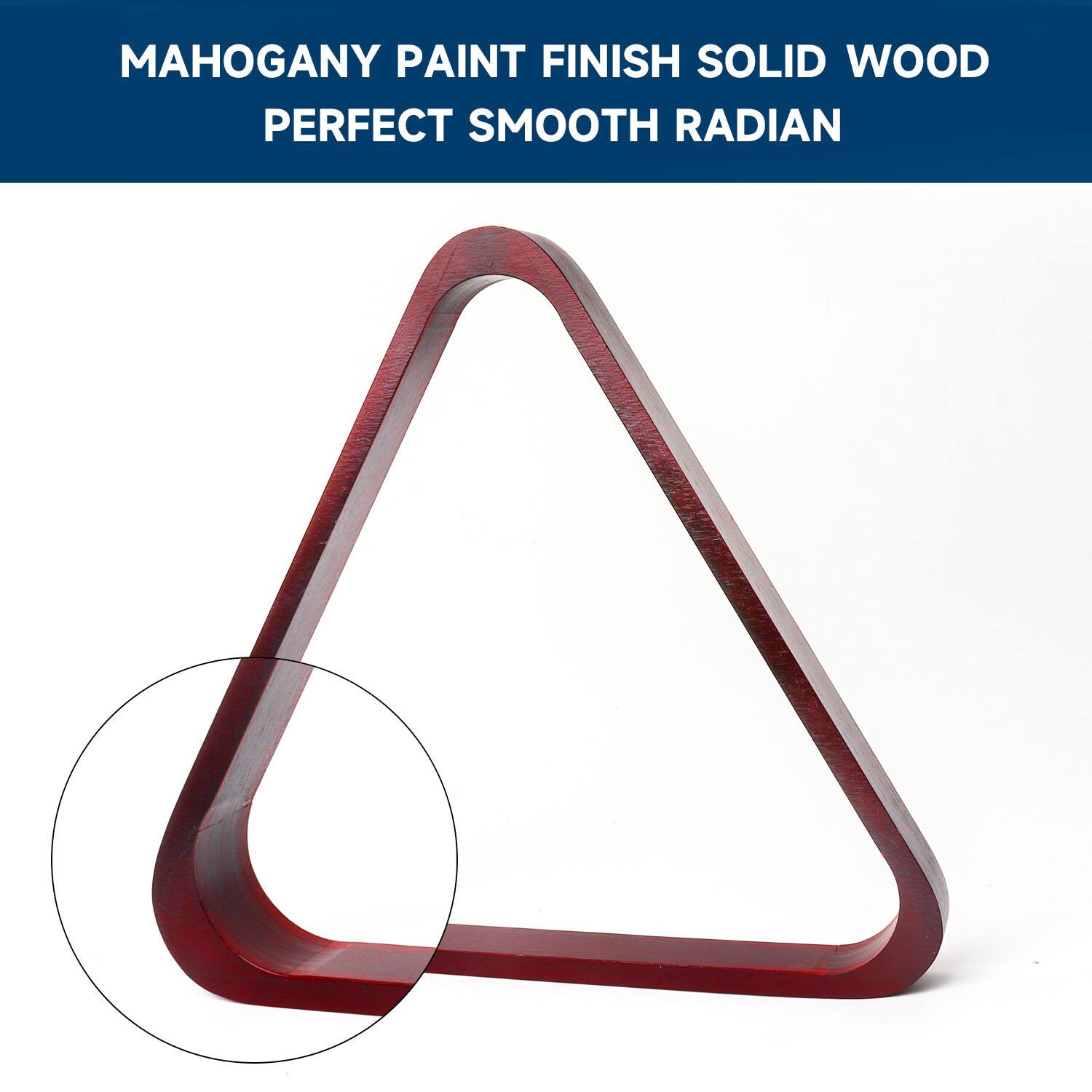 MAHOGANY PAINT FINISH SOLID WOOD PERFECT SMOOTH RADIAN