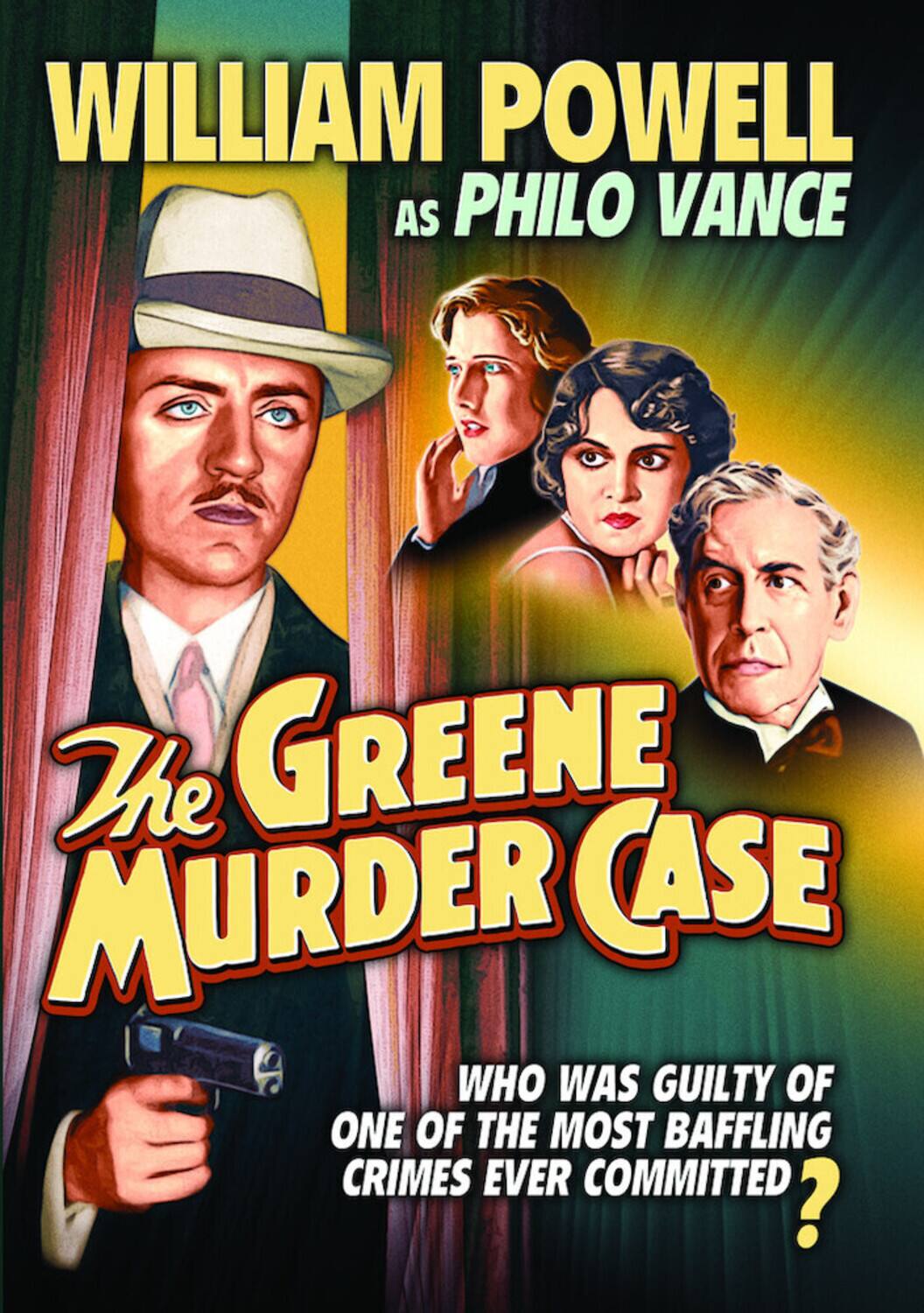 Front. The Greene Murder Case   - DVD.