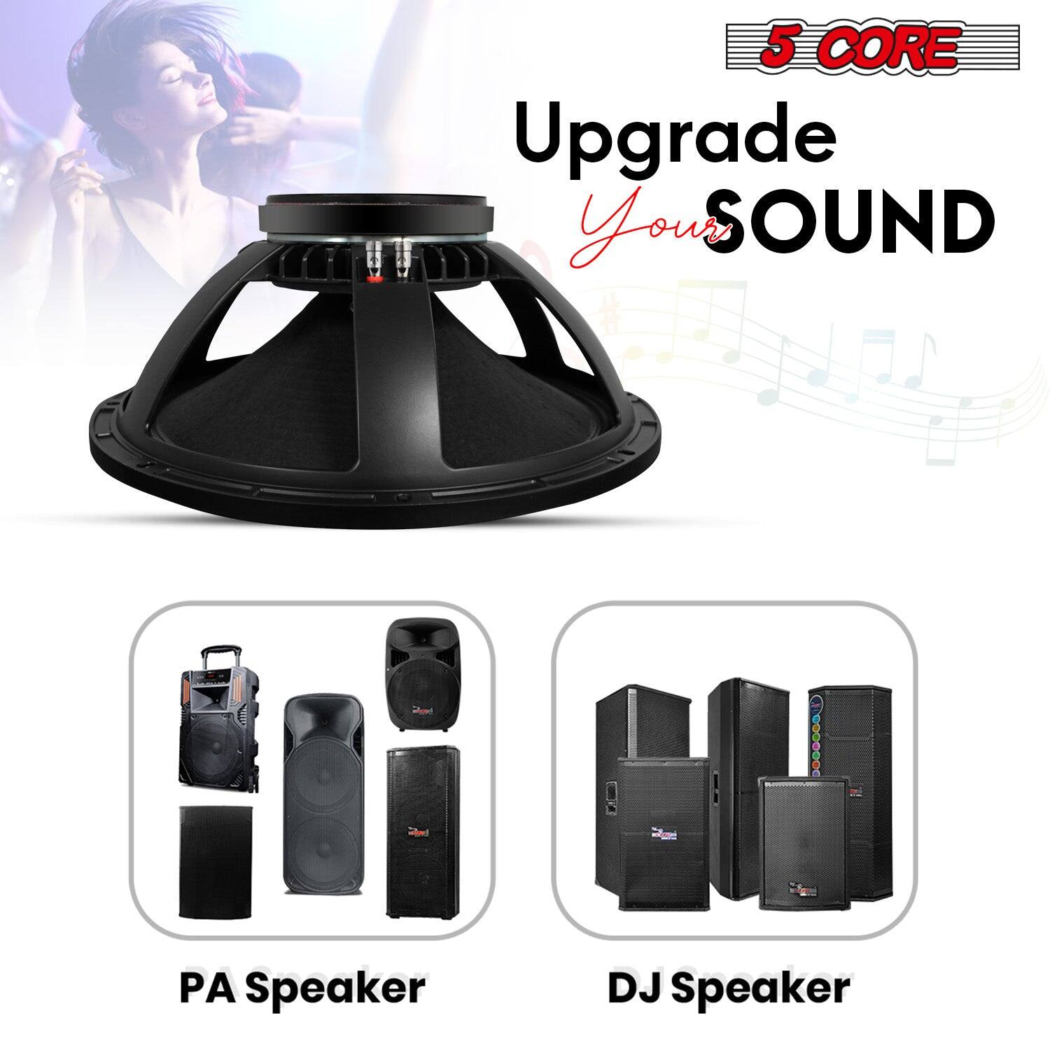 5 CORE Upgrade Your SOUND PA Speaker DJ Speaker