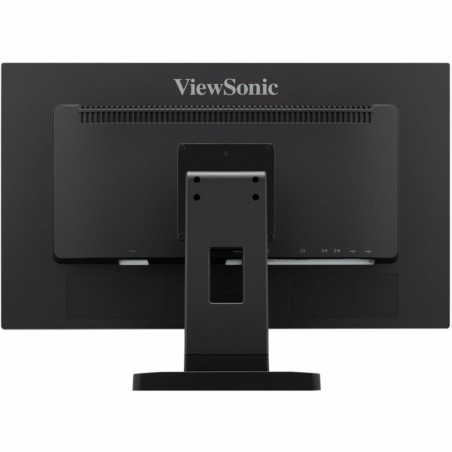 Alt View 21. ViewSonic - TD2211 22" LCD FHD Touch-Screen Monitor (VGA, HDMI, DVI, USB) - Black.
