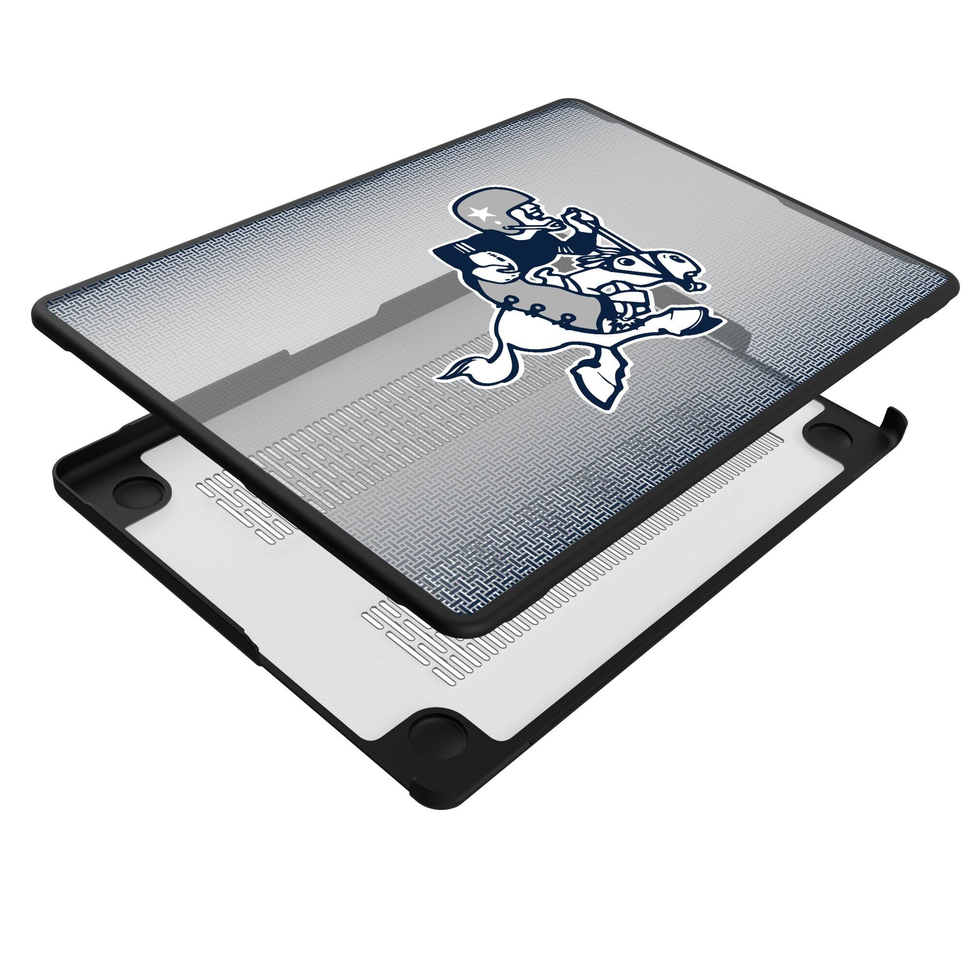 Alt View 3. Keyscaper - Dallas Cowboys Linen MacBook Case - Pro 16 in - Multicolor.