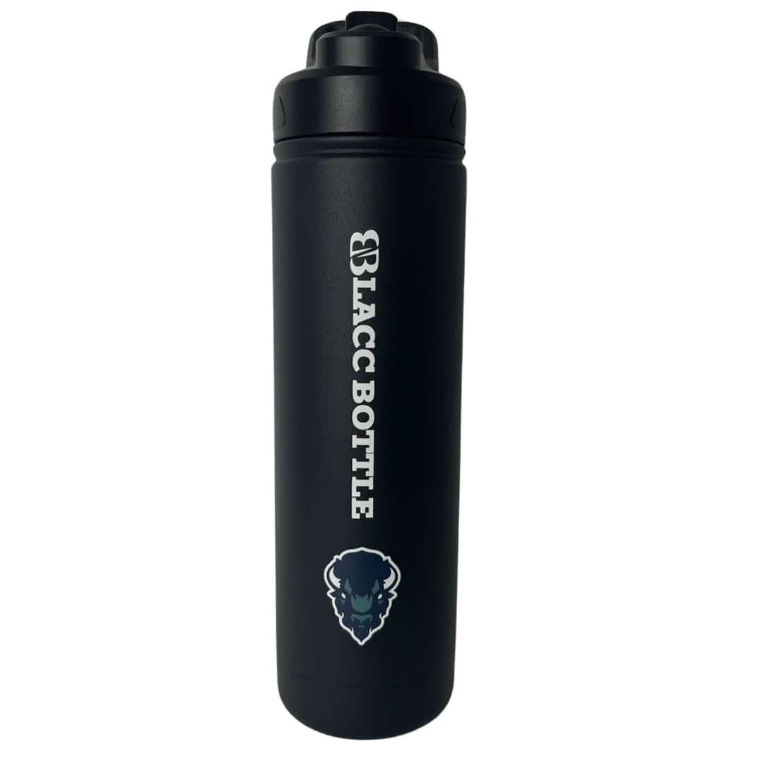 BLACC Bottle - Howard Bison 25oz. Stainless Steel Water Bottle - Multicolor