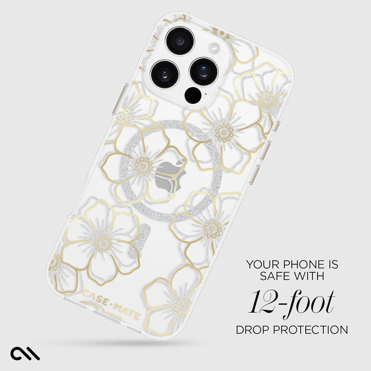 CASE MATE

YOUR PHONE IS SAFE WITH 12-FOOT DROP PROTECTION