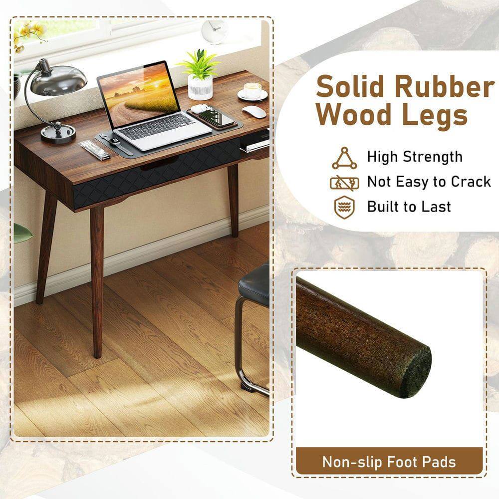 Solid Rubber Wood Legs  
High Strength  
Not Easy to Crack  
Built to Last  
Non-slip Foot Pads