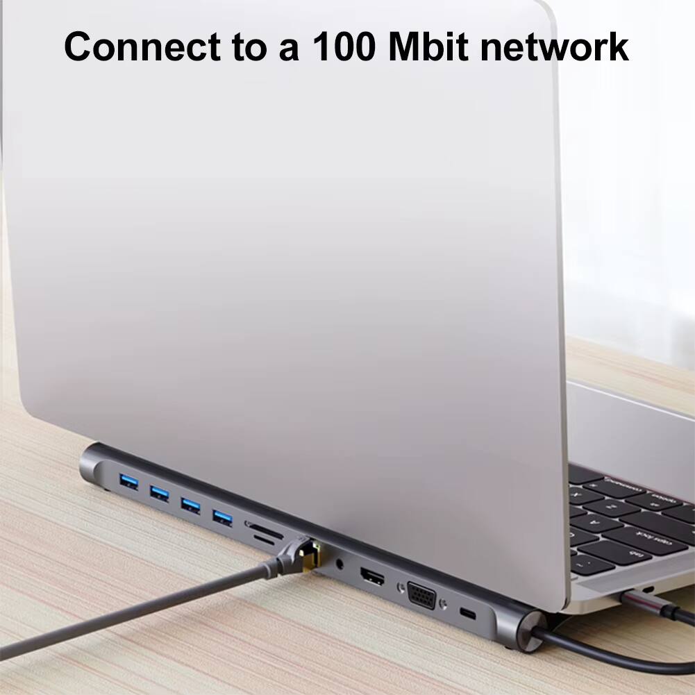 Connect to a 100 Mbit network