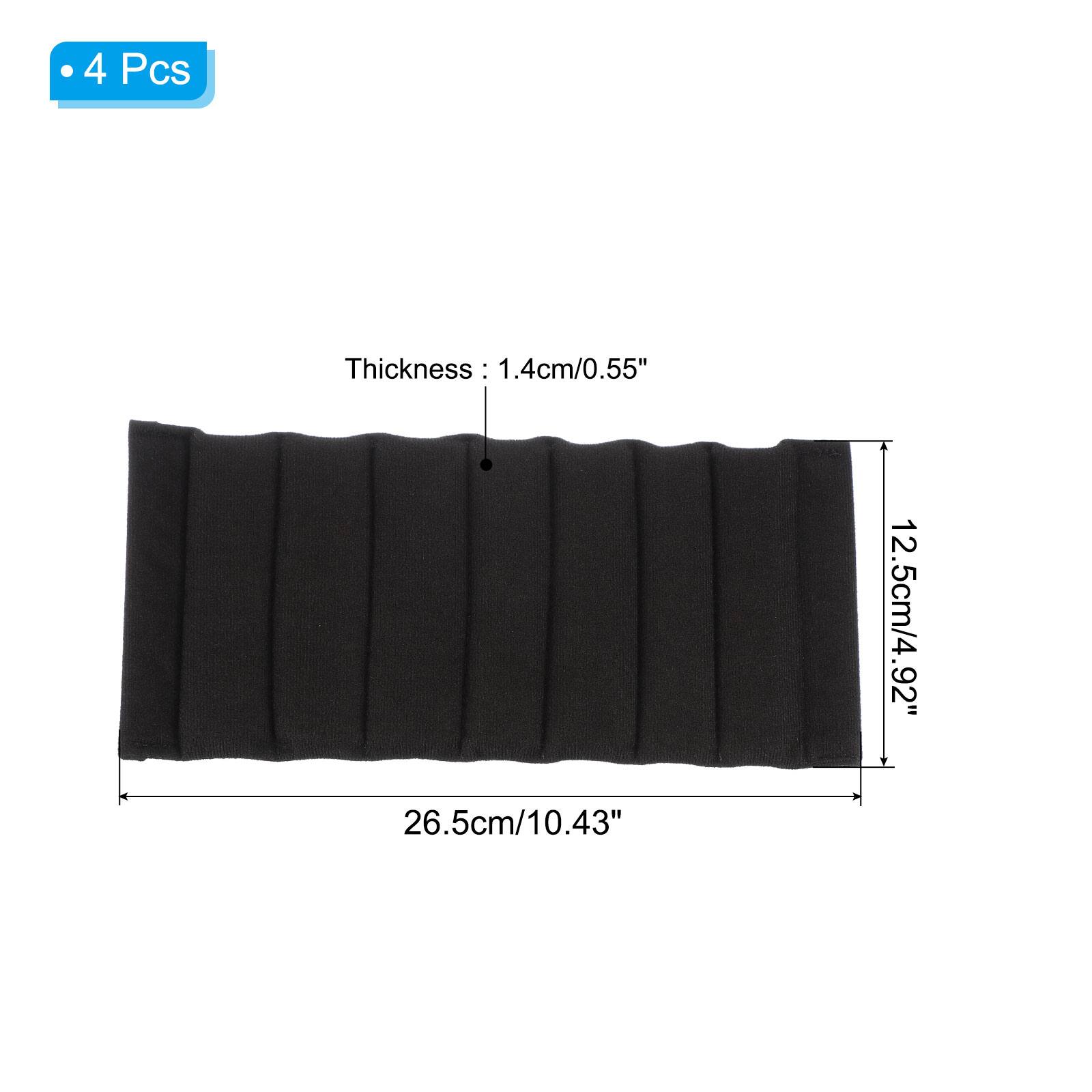 4 Pcs  
Thickness: 1.4cm/0.55"  
26.5cm/10.43"  
12.5cm/4.92"