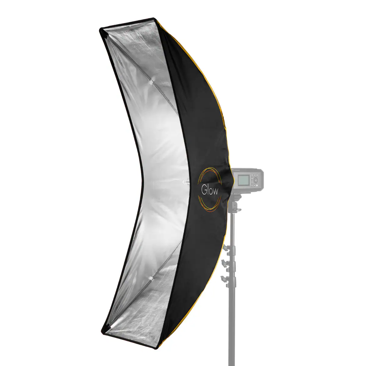 Alt View 1. Glow - Glow EZ Lock ARC Curved Strip Softbox With Bowens Mount (14" x 48").