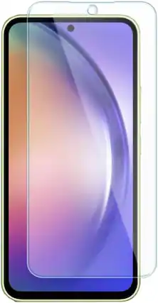 Front. Gadget Guard - Gadget Guard Tempered Glass Screen Protector for Samsung Galaxy A54 5G/S23 FE - Clear.