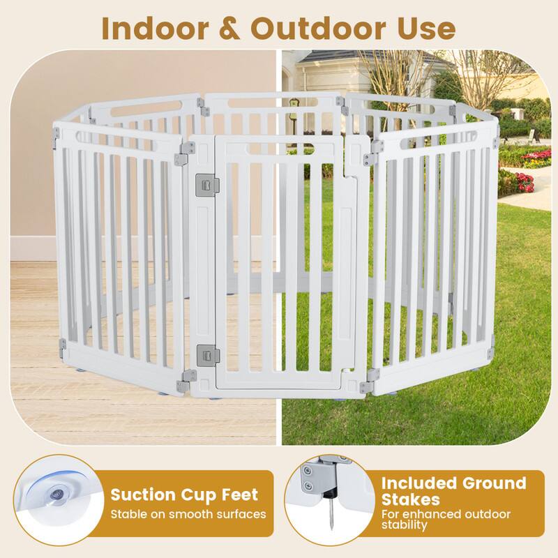 Indoor & Outdoor Use

Suction Cup Feet
Stable on smooth surfaces

Included Ground Stakes
For enhanced outdoor stability