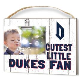 Jardine - Duquesne Dukes 8'' x 10'' Cutest Little Weathered Logo Clip Photo Frame - White