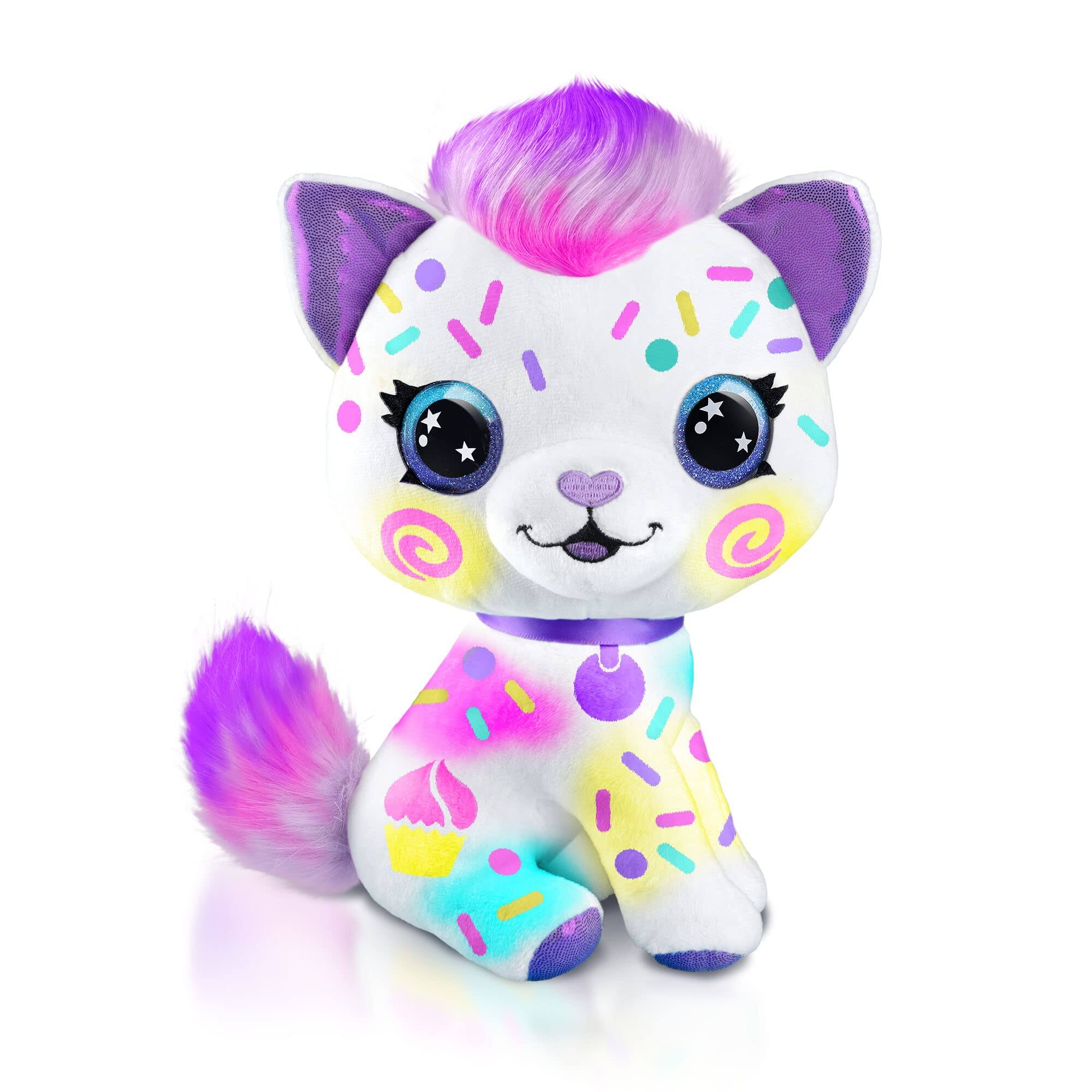 Alt View 6. Canal Toys - Airbrush Plush Kitty – DIY Stuffed Animal Decorating Kit.