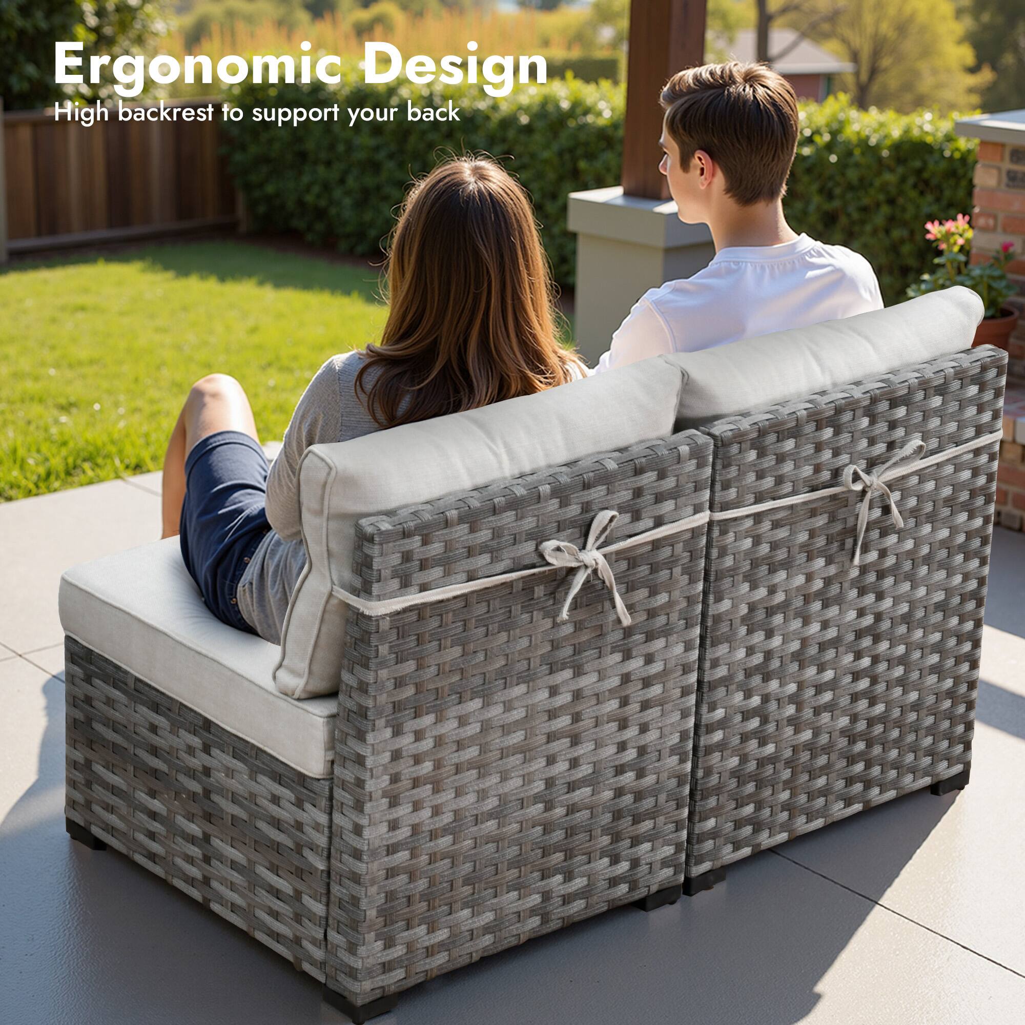 Ergonomic Design  
High backrest to support your back