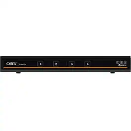 Vertiv - Cybex SCKM KM Switchbox SCKM140PP4-400 - Black