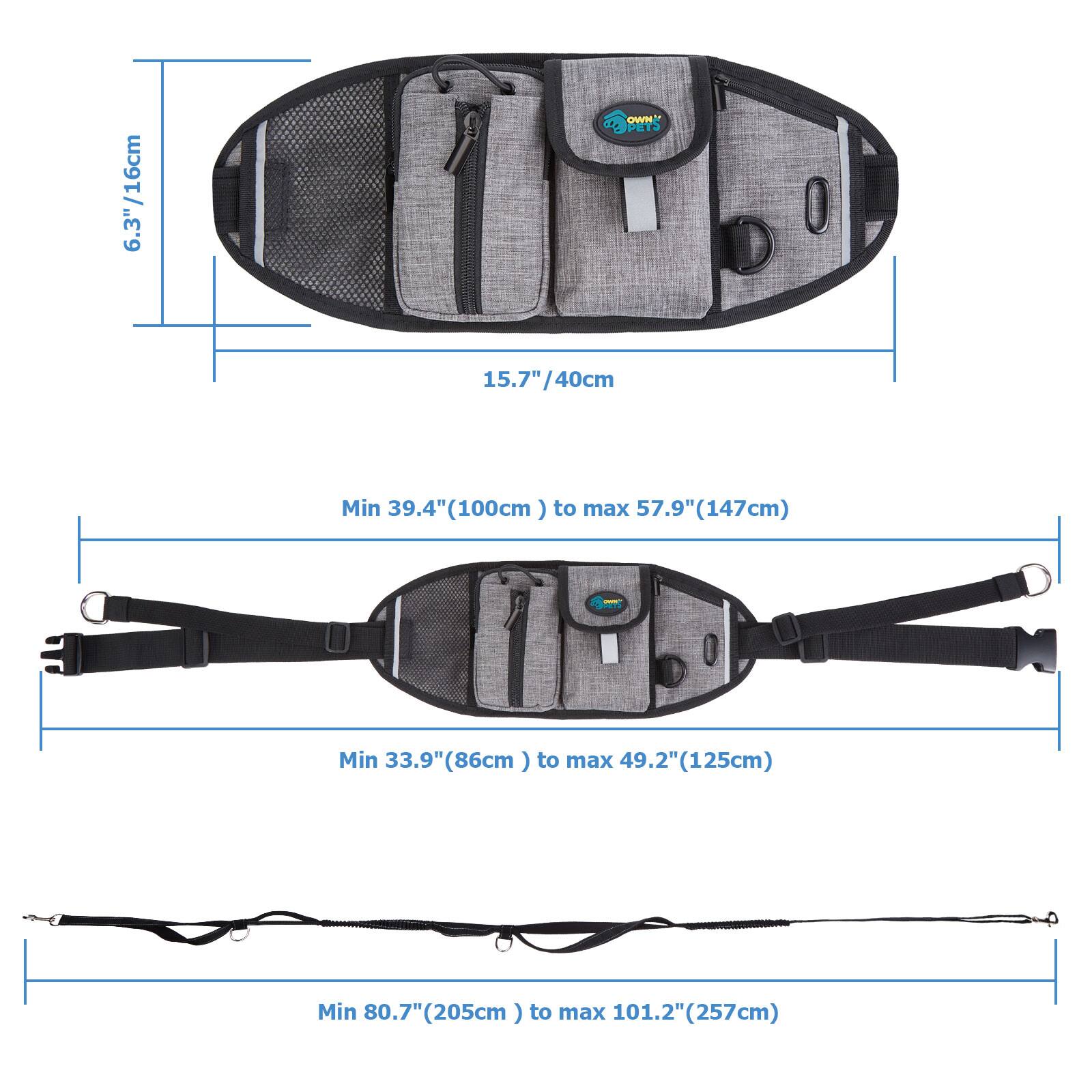6.3"/16cm  
OWN'S PETO 15.7"/40cm  
Min 39.4" (100cm) to max 57.9" (147cm)  
Min 33.9" (86cm) to max 49.2" (125cm)  
Min 80.7" (205cm) to max 101.2" (257cm)
