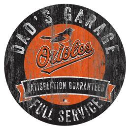 Fan Creations - Baltimore Orioles 12" x 12" Dad's Garage Sign - Multicolor