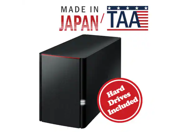 MADE IN JAPAN / TAA
Hard Drives Included