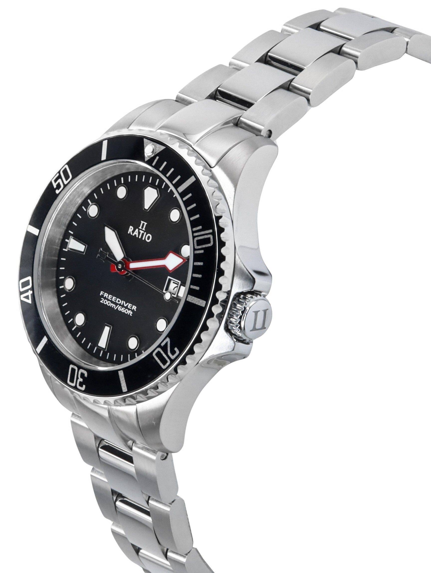 50  
40  
30  
20  
10  
II  
RATIO  
FREEDIVER  
200m/660ft