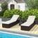 Alt View 1. Costway - 2 PCS Patio Chaise Lounge with 6-level Backrest, Comfy Seat Cushion & Headrest - Mix Brown + Off White.