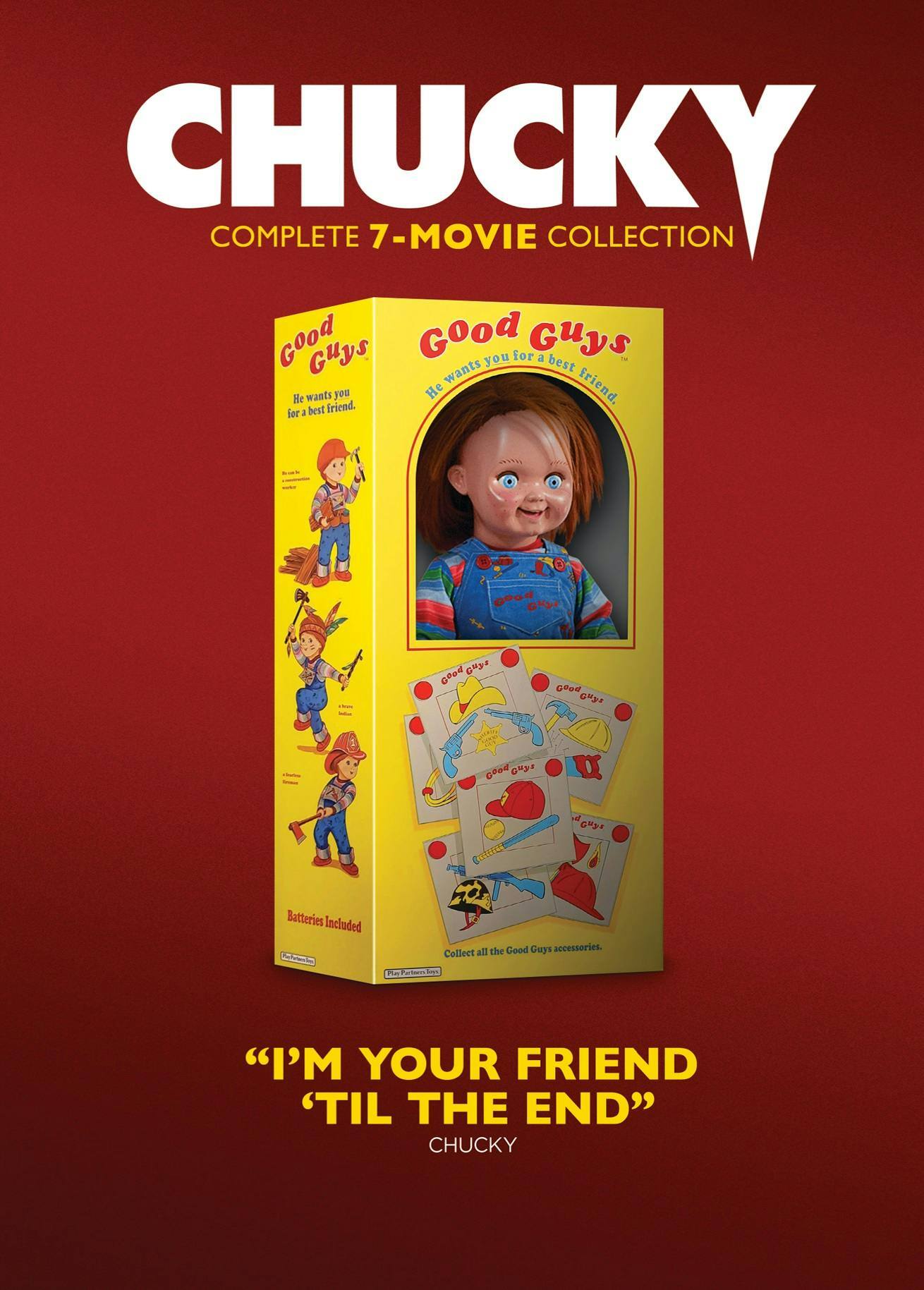 Front. Chucky: Complete 7-movie collection (DVD New Box Art) [DVD].