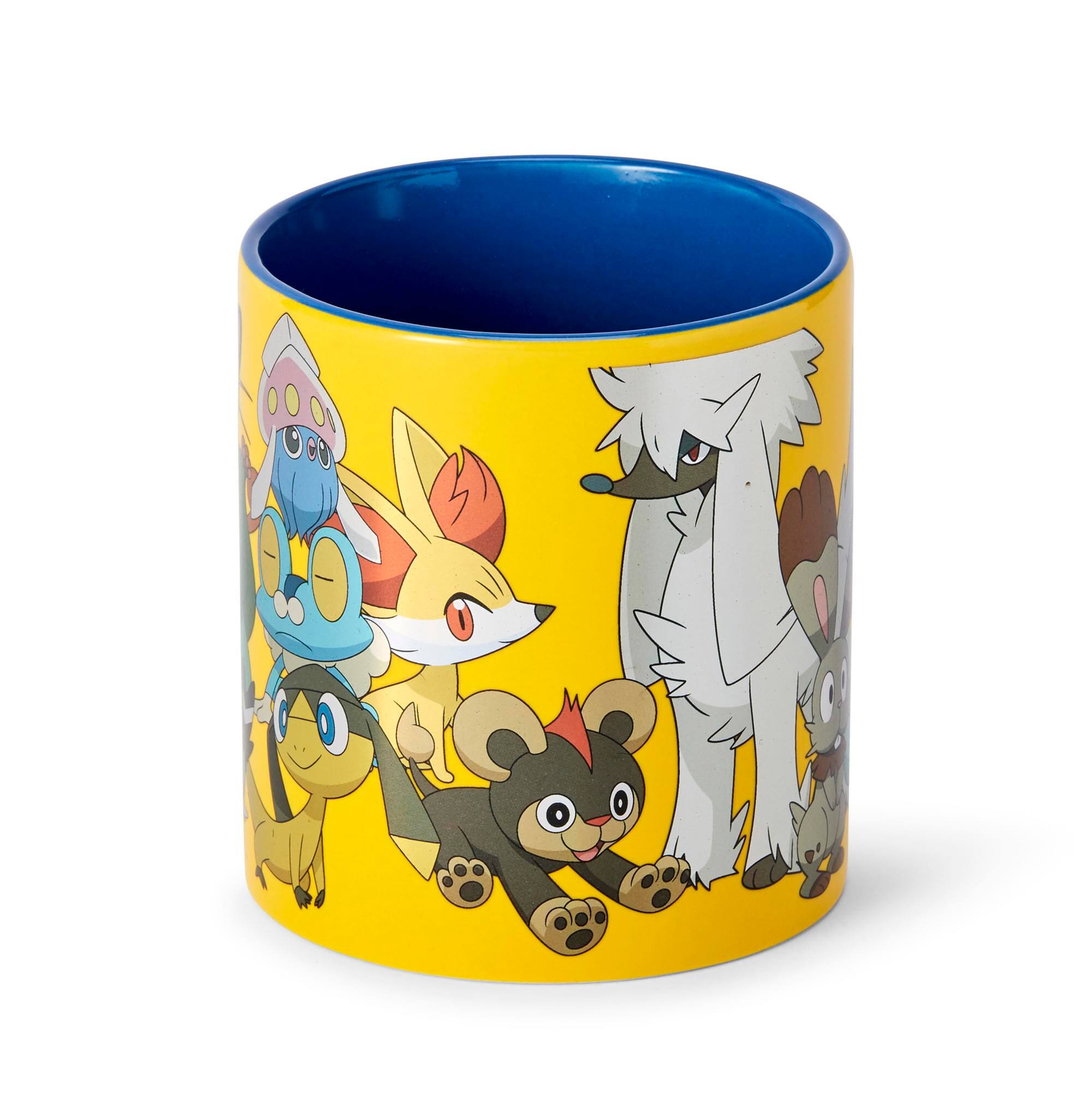 Alt View 1. Pokémon - Pokémon XY Series Large Pokémon Group Foil Print Coffee Mug | Holds 20 Ounces - Yellow.