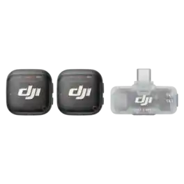 DJI - Mic 3 (2 TX + 1 mobile RX) - Black
